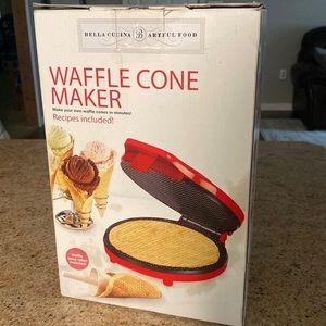 BELLA CUCINA Waffle Cone Maker (like new)